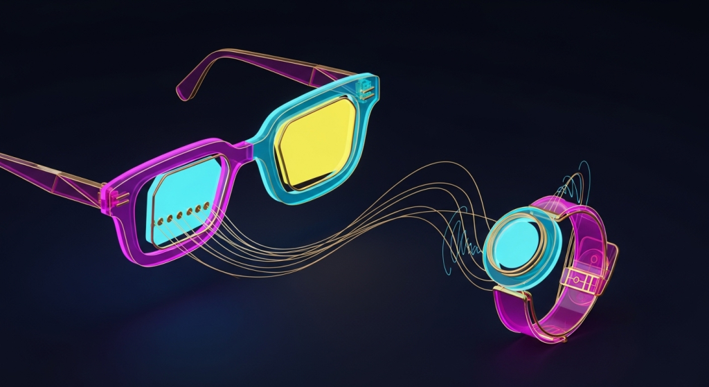 Meta Ray-Ban Display: Gli occhiali smart ora hanno uno schermo e si controllano con il polso